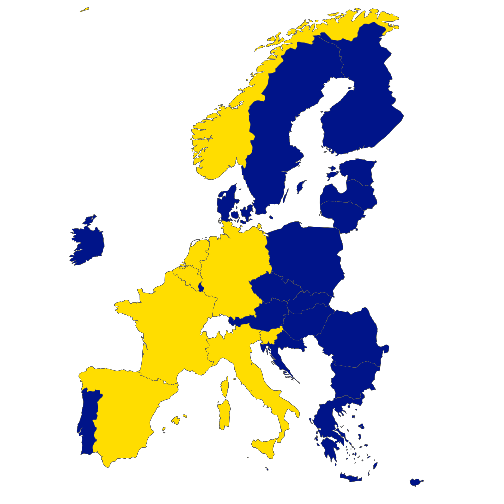 MultiXscale CoE country map